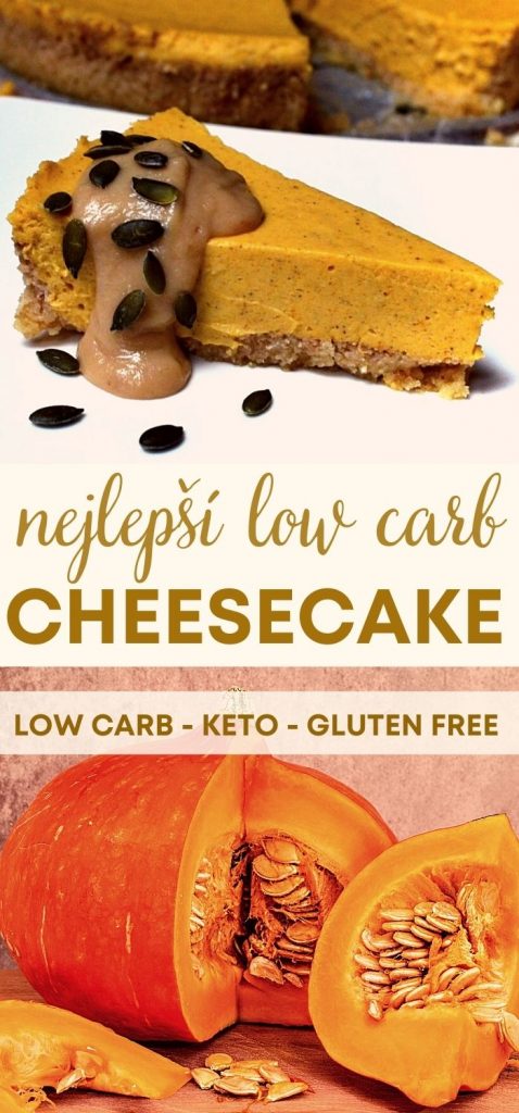 dýňový cheesecake low carb